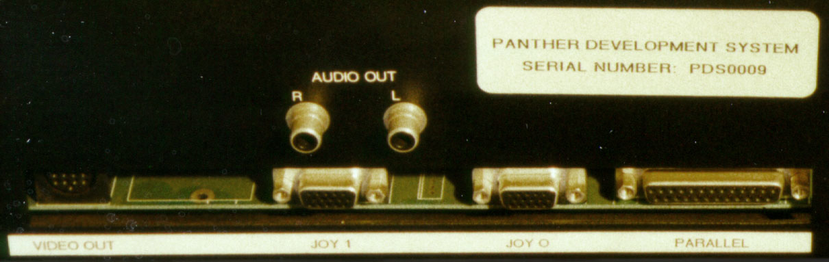 Panther Prototype / Dev Unit Back Detail / Serial Number