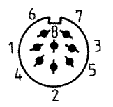 Amstrad PC1512 14-pin DIN Power Connector Pinout