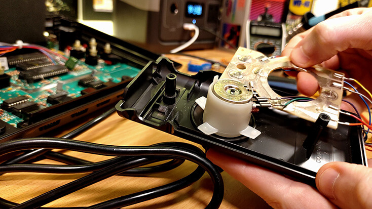 Atari 2800 Controller Teardown Internals