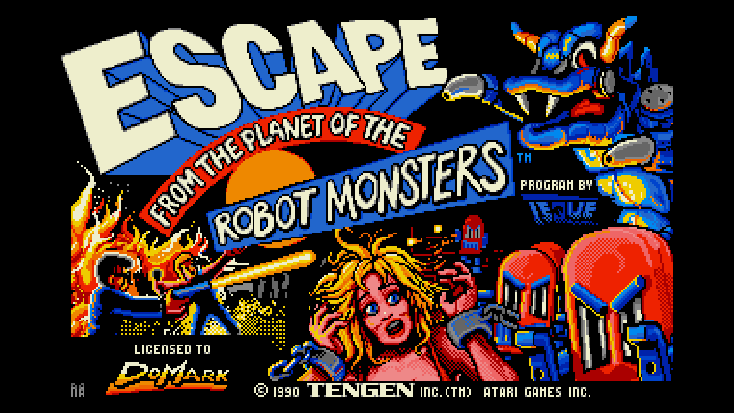 Escape From The Planet Of The Robot Monsters