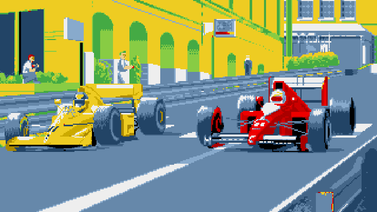 MicroProse Formula One Grand Prix Loading Splashscreen 2